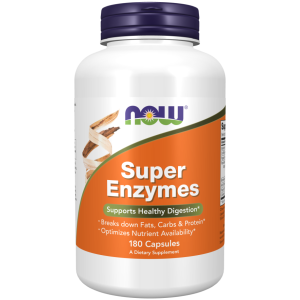 Super Enzymes 180 Капсули | Now Foods