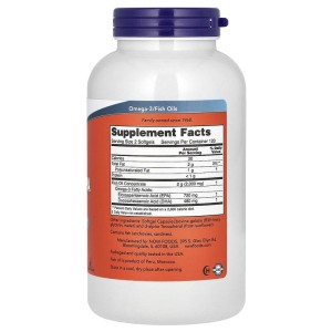 Super Omega EPA Fish Oil 240 гел-капсули | Now Foods