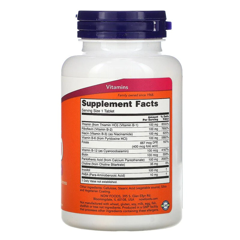 Sustained Release B-100 100 таблетки | Now Foods Sustained Release B-100 100 таблетки | Now FoodsГрижи се за цялостното здраве на организма
Дарява тялото Ви с енергия и настроение
Освобождава от депресивните и тревожни мисли
Витамин B100 на Sustained Release B-100 100 таблетки | Now Foods Грижи се за цялостното здраве на организма Дарява тялото Ви с енергия и настроение Освобождава от депресивните и тревожни мисли Витамин B100 на Sustained Release B-100 100 таблетки | Now Foods Грижи се з