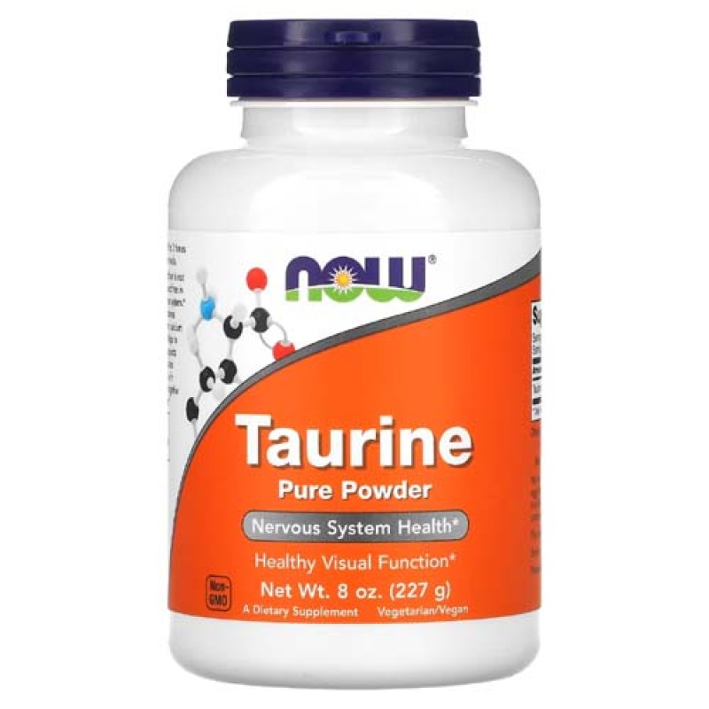 Taurine Powder 227 гр | Now Foods Taurine Powder 227 гр | Now Foods