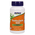Testo Jack 100 60 вегетариански капсули | Now Foods