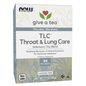 TLC Tea 24 пакетчета | Now Foods