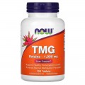 TMG 1000 мг 100 таблетки /Триметил Глицин/ | Now Foods