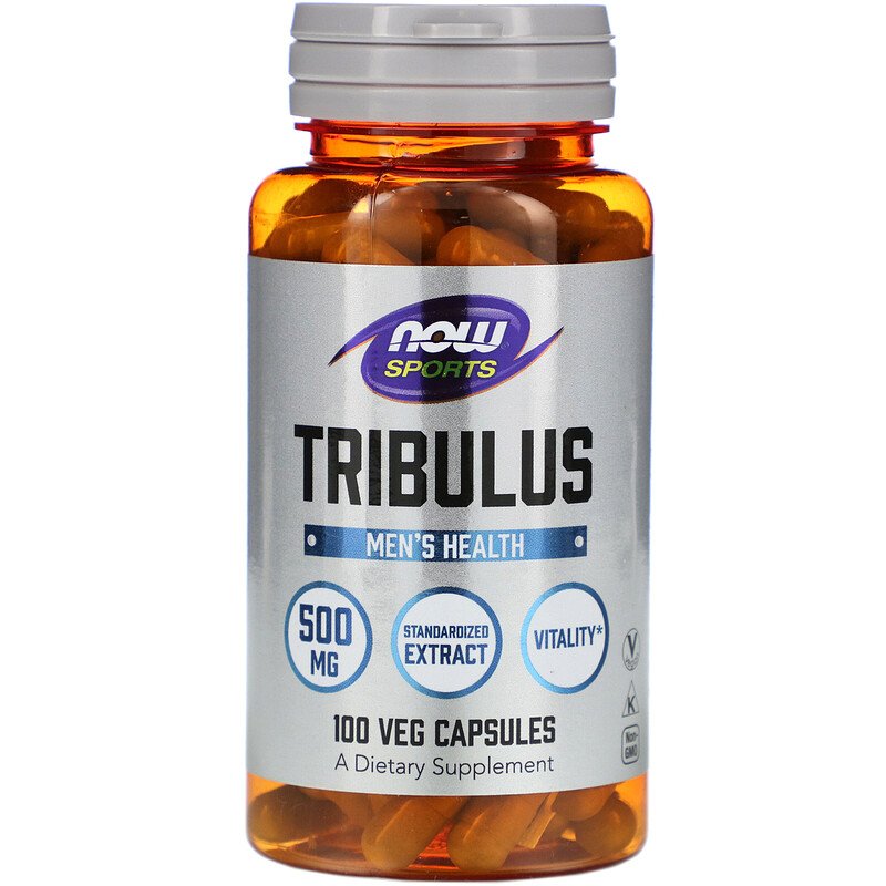 Tribulus Terrestris 500 мг 100 веге капсули | Now Foods