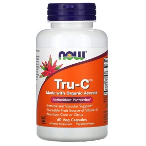 Tru-C 60 веге капсули | Now Foods