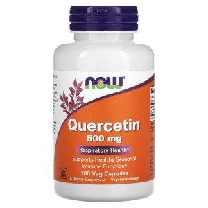 Quercetin 500 мг 100 веге капсули | Now Foods