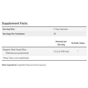 Red Yeast Rice 600 mg - 240 капсули
