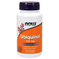 Ubiquinol 100 мг 60 гел капсули | Now Foods