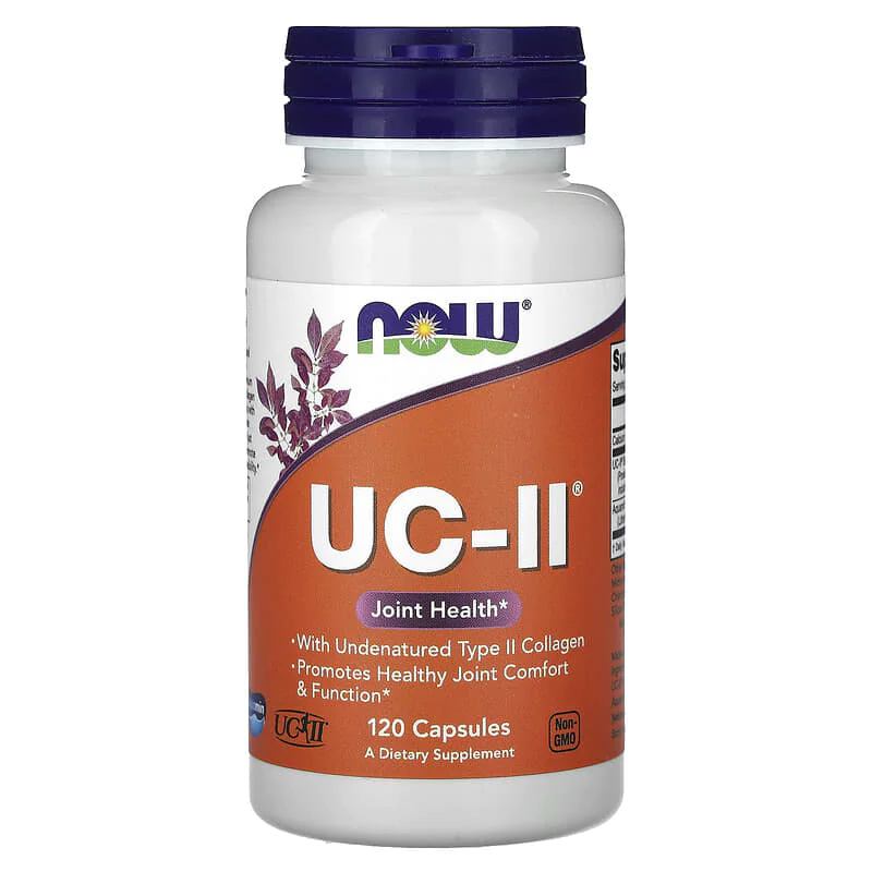 UC-II Type II Collagen 40 мг 120 веге капсули | Now Foods UC-II Type II Collagen 40 мг 120 веге капсули | Now Foods