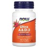 Ultra A & D-3 25000/1000 IU 100 гел-капсули | Now Foods