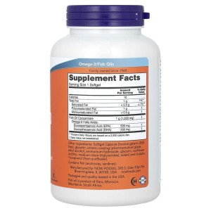 Ultra Omega-3 180 дражета | Now Foods