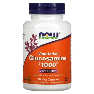 Vegetarian Glucosamine 1000 90 веге капсули | Now Foods