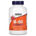 Vitamin B-50 250 веге капсули | Now Foods