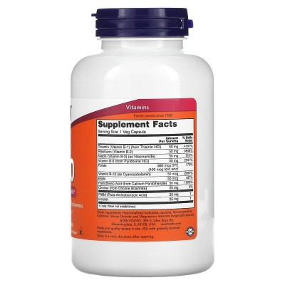 Vitamin B-50 250 веге капсули | Now Foods
