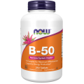 Витамин B-50 50 мг 250 таблетки | Now Foods