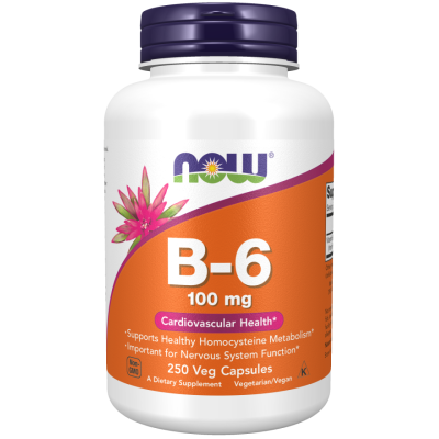 Vitamin B-6 100 мг 250 капсули | Now Foods Vitamin B-6 (Pyridoxine) 100 мг 250 капсули от Now FoodsПоддържа мозъчната дейност
Подобрява белтъчния обмен
Стимулира образуването на серотонин
Помага за облекчаване на състоянието на ПМС при жените Vitamin B-6 (Pyridoxine) 100 мг 250 капсули от Now Foods Поддържа мозъчната дейност Подобрява белтъчния обмен Стимулира образуването на серотонин Помага за облекчаване на състоянието на ПМС при жените Vitamin B-6 (Pyridoxine) 100 мг 250 капсули от Now Foo