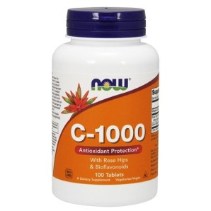 Vitamin C-1000 100/250 таблетки | Now Foods Мощен антиоксидант Подпомага функцията на надбъбречните жлези За по-добро производство на антитела Има противораково действие Подпомага сърдечното здраве Vitamin C-1000 100/250 таблетки | Now Foods Мощен антиокс
