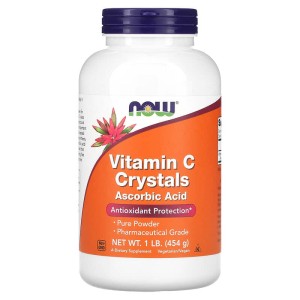 Витамин C на Кристали 454 гр | Now Foods
