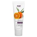 Vitamin C & Oryza Sativa Gentle Scrub 118 мл | Now Foods