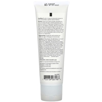 Vitamin D-3 Cream 118 мл | Now Foods