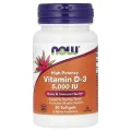 Витамин Д (D3) 5000 IU 30 дражета | Now Foods Витамин Д (D3) 5000 IU 30 дражета | Now Foods