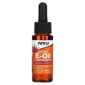 Vitamin E Liquid d-alpha Tocopherol 30 мл | Now Foods