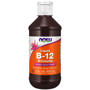 Витамин B-12 комплекс капки 237 мл | Now Foods