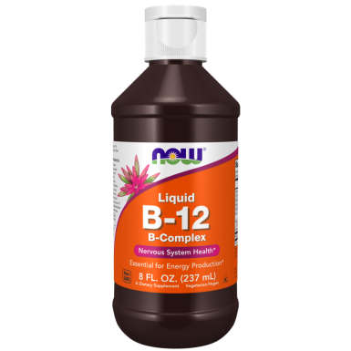 Витамин B-12 комплекс капки 237 мл | Now Foods