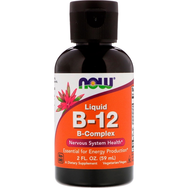 Витамин B-12 комплекс капки 59 мл | Now Foods