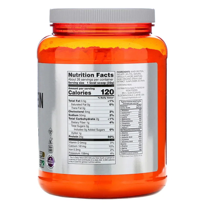 Whey Protein Isolate Powder 2268 гр | Now Foods Whey Protein Isolate Powder 2268 гр | Now FoodsАбсорбира се бързо
Помага за изграждането на чиста мускулна маса
Подпомага възстановяването
Помага за увеличаване на протеиновия синтез
Може да Whey Protein Isolate Powder 2268 гр | Now Foods Абсорбира се бързо Помага за изграждането на чиста мускулна маса Подпомага възстановяването Помага за увеличаване на протеиновия синтез Може д Whey Protein Isolate Powder 2268 гр | Now Foods Абсорбира се б