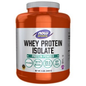 Whey Protein Isolate Powder 2268 гр | Now Foods