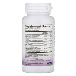 Wrinkle Rescue 60 вегетариански капсули | Now Foods