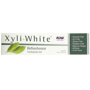 Xyli-White Refreshmint паста за зъби с ксилитол 181 гр | Now Foods
