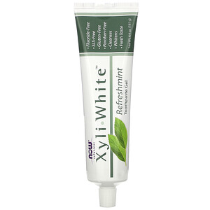 Xyli-White Refreshmint паста за зъби с ксилитол 181 гр | Now Foods