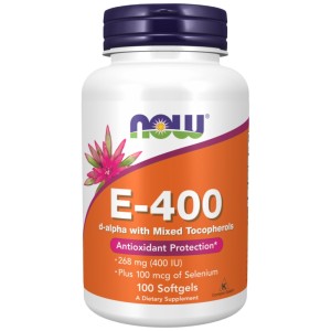 Vitamin E-400 + Selenium - 100 Гел капсули
