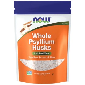 Whole Psyllium Husks Powder - 454 грама