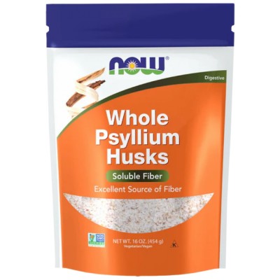 Whole Psyllium Husks Powder - 454 грама