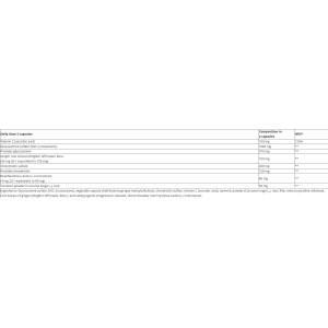 Glucosamine Chondroitin | with Turmeric, Ginger & Vitamin C - 180 капсули