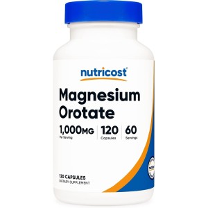 Magnesium Orotate 120 капсули | Nutricost