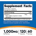 Magnesium Orotate 120 капсули | Nutricost