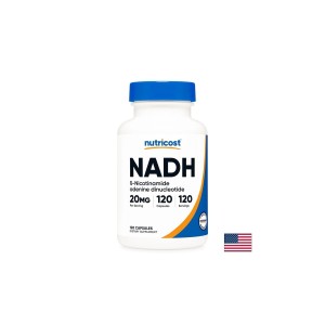 NADH (β-никотинамид аденин динуклеотид) – Фокус и умствена енергия, 20 mg, 120 капсули
