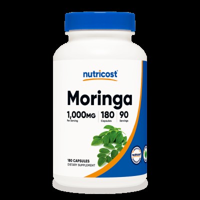 Moringa 180 капсули | Nutricost