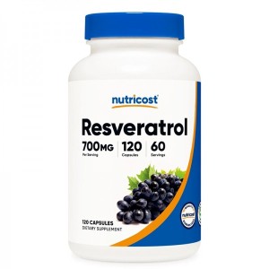 Resveratrol 700 мг 120 капсули | Nutricost