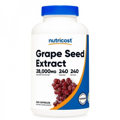 Grape Seed Extract 240 капсули | Nutricost Grape Seed Extract 240 капсули | Nutricost
