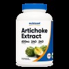 Artichoke Extract 600 мг 240 капсули | Nutricost