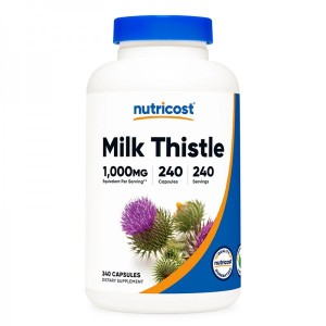 Milk Thistle 1000 мг 240 капсули | Nutricost