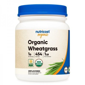 Organic Wheatgrass 454 гр | Nutricost