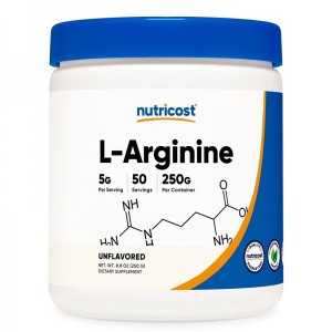 L-Arginine Powder 250 гр | Nutricost L-Arginine Powder 250 гр | Nutricost