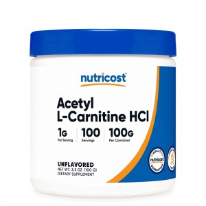 Acetyl L-Carnitine Powder 100 гр | Nutricost
