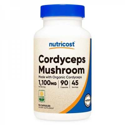 Cordyceps 550 мг 90 капсули | Nutricost